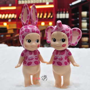 限量版sonny angel天使娃娃艺术家情侣系列小兔子大象七夕节礼品