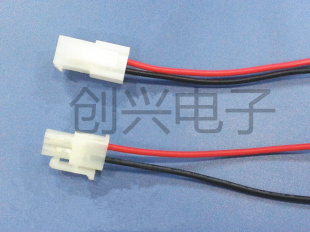 5557-2p公母对插线/对插端子线/对插连接线/接插线 单边长度300mm
