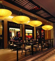 新中式古典布艺吊灯仿古工程灯红灯笼餐厅饭馆客厅会所吊灯艺术灯