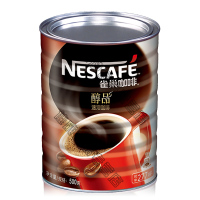 包邮雀巢醇品咖啡500克/罐 雀巢速溶咖啡原味香醇无糖纯黑咖啡