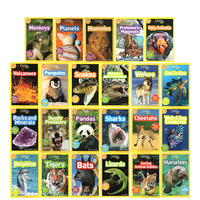 National Geographic KIDS Readers L2美国国家地理分级读物 儿童版 英文原版 全彩百科动物系列23册合售 二阶段 分级阅读百科书