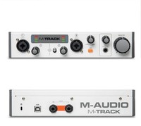 M-Audio M-Track ii 2代USB 专业外置录音 音频接口 正品行货包邮