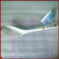 韩国代购 彼得兔卡通面条勺子 齿形捞面条勺 挂面勺 耐高温树脂勺