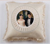 欧式抱枕高档家居抱枕DIY定制印照片 来图定做创意生日结婚礼物