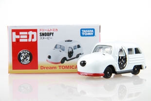 TOMY多美多美卡合金车车模仿真车玩具模型限量版史努比专柜正品