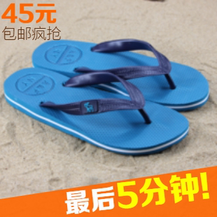 夏季新款休闲沙滩人字拖男士平底防滑拖鞋耐磨特价舒适夹脚拖鞋