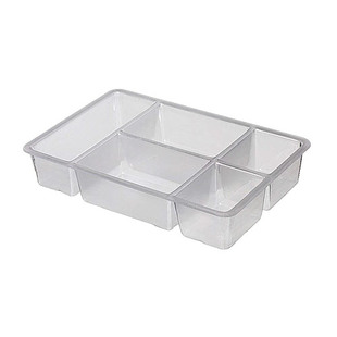 宜家代购透明塑料盒收纳盒桌面收纳整理盒