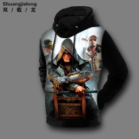 刺客信条 大革命辛迪加 Assassin's Creed男女同款外套连帽夹克