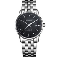 新款正品卡贝伦手表男士商务腕表超薄 精钢男表 休闲防水石英手表