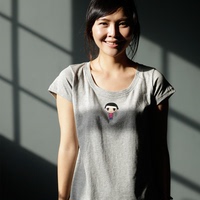 《远远的阳光房2015-129》原创设计女装小福滴小贝壳T恤 限量