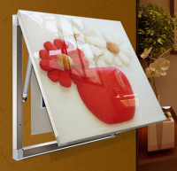 冰晶电表箱装饰画可推拉配电箱液压翻盖餐厅画客厅现代遮挡无框画