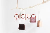 「挑時|QICITA」原创手工定制 黑胡桃枫木实木+意大利牛皮背包