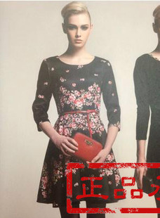 JUST MODE 俪亨国际2014秋装专柜正品代购新款连衣裙J432671102