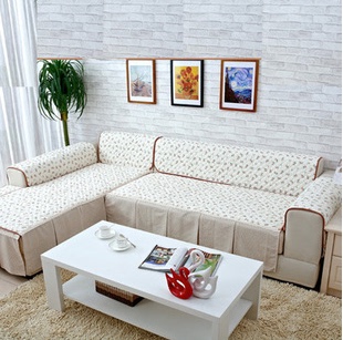 韩版田园沙发巾四季全棉沙发罩 防滑飘窗垫 欧式美式沙发套沙发巾