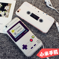 复古游戏机小米note手机壳创意磁带保护壳硅胶小米5保护套4顶配版