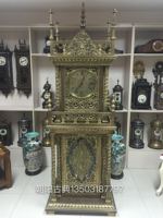 欧美式复古台式钟创意摆钟座钟客厅壁炉纯铜机械落地钟