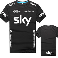 team sky merida 天空车队 美利达 环法自行车比赛 速干 短袖 T恤