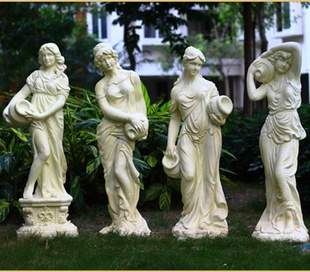 颖尚雕塑欧式人物摆设门厅庭院花园装饰品大摆件家居饰品