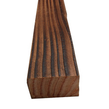 佰饰家30×50mm美国花旗松碳化木龙骨 防腐木方木条 仿古实木板材