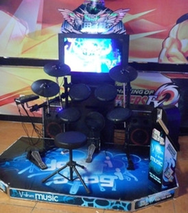 提供广州周边电子爵士鼓出租 大型游戏机打鼓机租赁