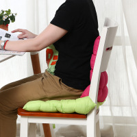 定做四季布艺椅垫坐垫防滑方形圆型凳子座垫餐桌办公室学生椅子垫