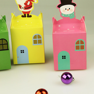 圣诞节苹果包装盒创意平安夜平安果盒包装盒 礼盒纸盒