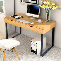 立太 时尚简约台式电脑桌家用办公桌写字台简易书桌大容量桌子