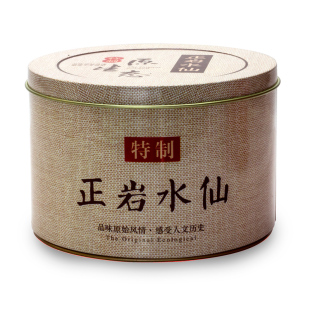 【春茶上市】武夷山 高火碳焙 老枞水仙茶 武夷岩茶茶叶 罐装