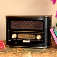 仿古木质老式复古 FM收音机 老人礼品 老年人 全波段 台式调频