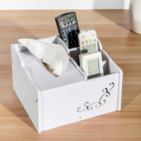 欧式抽纸盒多功能家用纸巾盒桌面遥控器收纳盒装面纸盒子餐巾纸盒