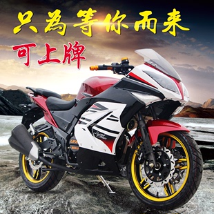 可上牌摩托车跑车 GT150-350地平线川崎忍者S款大跑车接车趴赛