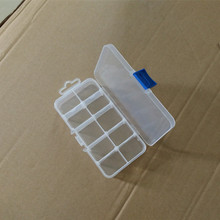 迷你便携式旅行必备药片分装盒家用塑料透明桌面小首饰耳钉收纳盒