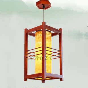 中式吊灯仿古灯茶楼玄关灯过道灯创意手工编织竹灯具创意灯笼灯罩