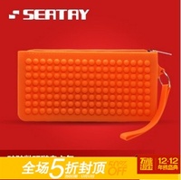 硕力泰 seatay  移动硬盘 卡包 硅胶包 环保硅胶材质，多色可选