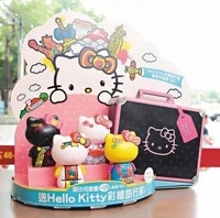 包邮2015麦当劳hello kitty 凯蒂猫世界旅行箱礼盒 七夕礼物