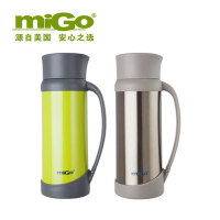 美国MIGO不锈钢焖烧杯1.0L/1.5L防漏便携保温壶车载保温瓶水瓶壶