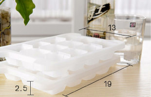 创意新品 冰格盒 制冰器 制冰格 冰块模具果汁盒梯型冰格 冰夹