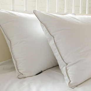 蓝铂 48x74 超细纤维枕芯 纯棉面料 枕头枕芯 包邮