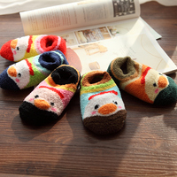 软绵绵宝宝袜套家居地板袜船袜儿童袜子1-12岁 保暖防滑DW08