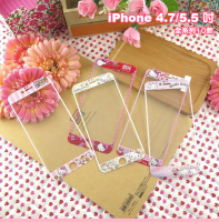 Sanrio卡通iPhone6s plus钢化膜彩膜高清前膜美乐蒂双子星凯蒂4.7