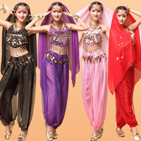 灯笼长裤印度舞年会表演服装肚皮舞套装女埃及舞蹈高档演出服女装