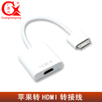 品牌热销G·C·X/广昌兴苹果笔记本转HDMI高清转接线白色供应直销