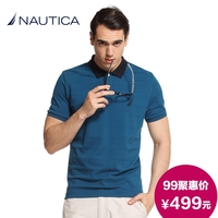 【99聚价499元】NAUTICA/诺帝卡男装15年春短袖POLO衫 KC52074SL