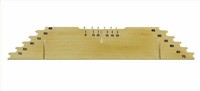 子线测量尺70CM子线尺量子线板量线板缠线板制子线尺带钩距测量