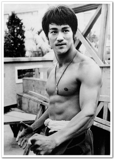李小龙Bruce Lee 电影海报 经典剧照黑白肖像明星 装饰画墙贴画芯