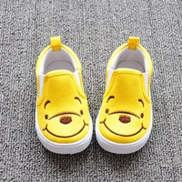 春秋季婴儿卡通帆布鞋布鞋婴儿亲子单鞋软底防滑学步鞋1-2-3周岁