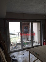 深圳重型推拉门2.0壁厚阳台隔断移门庭院吊趟门钢化玻璃推拉门窗