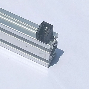 德式2020铝型材配件连接件玻璃连接件隔板固定件间隔块间隔件