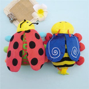 婴儿创意立体布书 蜜蜂/甲虫 0-1-2-3岁6-12个月宝宝益智早教玩具