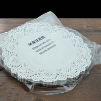 圆形镂空花边蛋糕饼干垫纸 蛋糕花底纸吸油纸点心垫纸防油纸